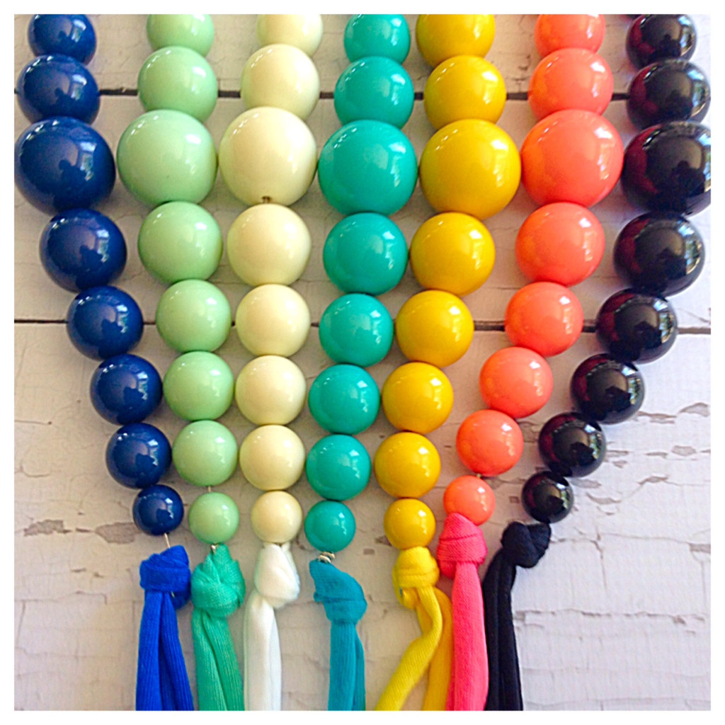 a picture of various-colored beads